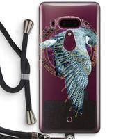 Golden Falcon: HTC U12+ Transparant Hoesje met koord