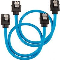 Corsair CC-8900251 SATA-kabel 2 stuks 0,3 m Zwart, Blauw - thumbnail