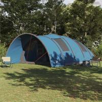 Tunneltent met dak met opslag Blauw 710 x 460 x 245 cm