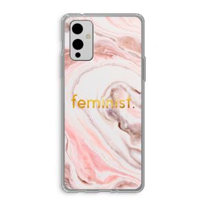 Feminist: OnePlus 9 Transparant Hoesje
