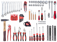 Gedore Gereedschapsset All-IN | in Gereedschapskoffer | 107-dlg - 3301645