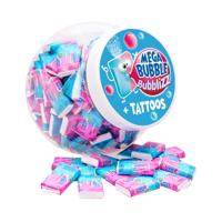 Lutti candy box met kauwgom - Mega Bubble Bubblizz gum & neptattoo