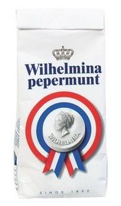 Wilhelmina Pepermunt Wilhelmina Pepermunt Zakjes 200 Gram 10 Zakken