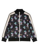 Palm Angels Kids veste zippée Neon Palms - Noir - thumbnail