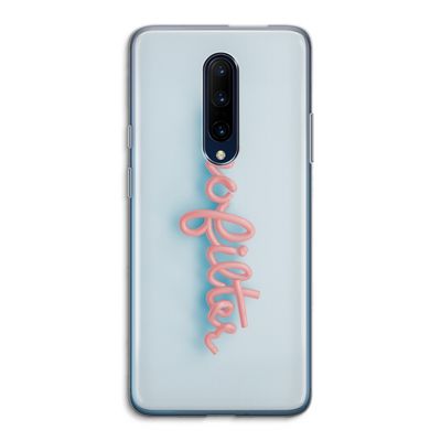 #nofilter: OnePlus 7 Pro Transparant Hoesje