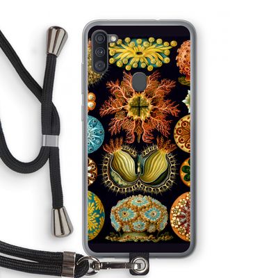 Haeckel Ascidiae: Samsung Galaxy A11 Transparant Hoesje met koord
