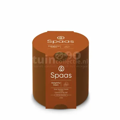Spaas Glow Geurkaars 2-Wick Delightful Dawn