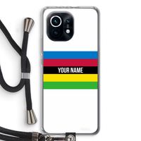 WK Wielrennen: Xiaomi Mi 11 Transparant Hoesje met koord
