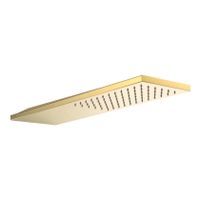 Hoofddouche Tres Selection | 55x16 cm | Rechthoek | 24k Goud glans