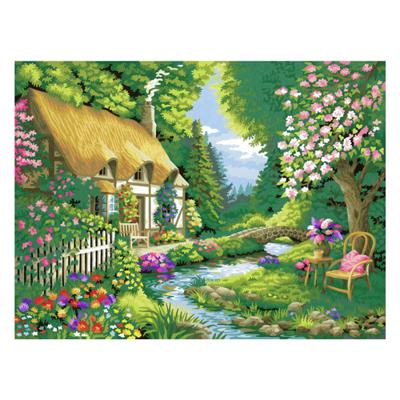 Ravensburger Creart schilderen op nummer - cottage garden