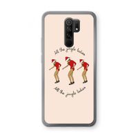 Jingle Ladies: Xiaomi Redmi 9 Transparant Hoesje