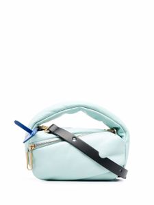 Off-White sac à main Pump Pouch - Bleu