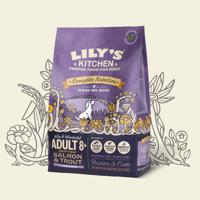 Lily's Kitchen HE589220 droogvoer voor hond Volwassen Gierst, Aardappel, Zalm, Turkije - thumbnail