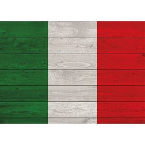 Horizontale vlag poster Italy 84 cm