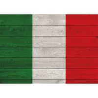 Horizontale vlag poster Italy 84 cm - thumbnail