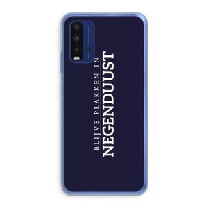 Blijve plakken in Negenduust: Xiaomi Redmi 9T Transparant Hoesje