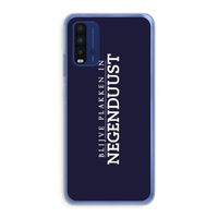 Blijve plakken in Negenduust: Xiaomi Redmi 9T Transparant Hoesje