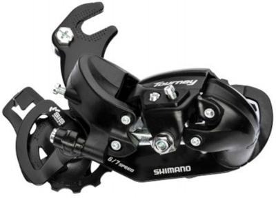 Shimano Tourney TY300 achterderailleur 6/7 speed met haak zwart