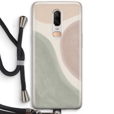 Geo #6: OnePlus 6 Transparant Hoesje met koord