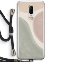 Geo #6: OnePlus 6 Transparant Hoesje met koord