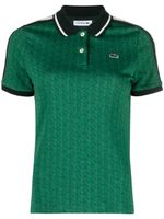 Lacoste polo en coton à logo brodé - Vert - thumbnail