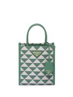 Prada mini sac cabas Symbole - Vert