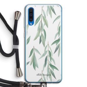 Branch up your life: Samsung Galaxy A50 Transparant Hoesje met koord