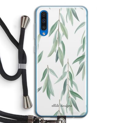 Branch up your life: Samsung Galaxy A50 Transparant Hoesje met koord