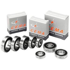Cema kogellager 6002 - 15 x 32 x 9 - staal