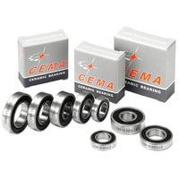 Cema kogellager 6002 - 15 x 32 x 9 - staal