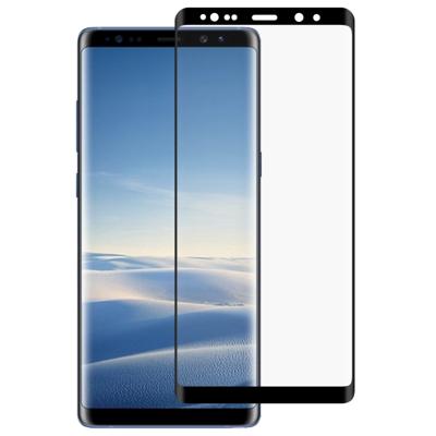 0.3mm 9H oppervlaktehardheid 2.5D gekromde rand volledig scherm vol lijm gehard glas Film voor Galaxy Note8(Black)