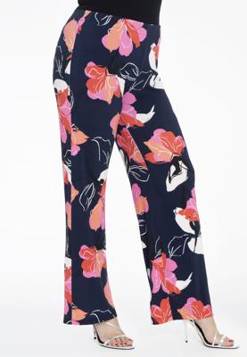 Yoek Lange Broek LILY | Blauw | Maat 54/56
