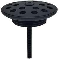 Xellanz Mat Zwarte Open Afvoerplug 5/4" met Roosterontwerp
