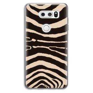 Arizona Zebra: LG V30 Transparant Hoesje