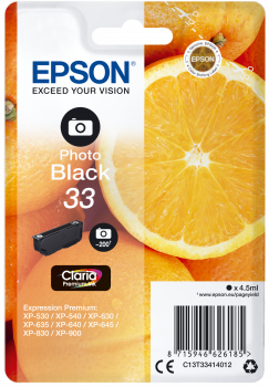 Epson 33 foto zwart