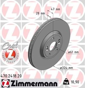 Remschijf Coat Z 470241820