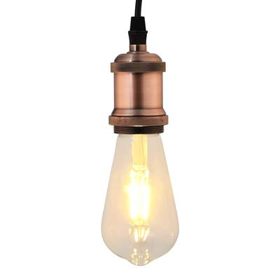 Lamphouders 2 st rood brons E27