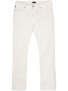 TOM FORD jean slim à taille mi-haute - Blanc