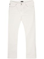 TOM FORD jean slim à taille mi-haute - Blanc