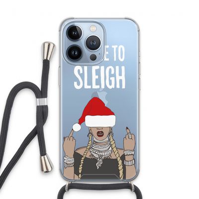 Came To Sleigh: iPhone 13 Pro Transparant Hoesje met koord
