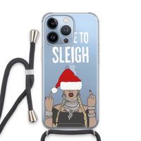 Came To Sleigh: iPhone 13 Pro Transparant Hoesje met koord