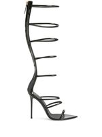 Giuseppe Zanotti sandales Super Intrigo 105 mm - Noir