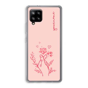 Giving Flowers: Samsung Galaxy A42 5G Transparant Hoesje