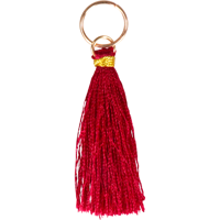 Tassel | 4cm | rood | 72 stuks