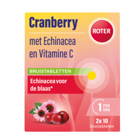 Roter Cranberry Bruistabletten