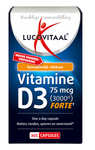 Lucovitaal Vitamine D3 75mcg Forte Capsules