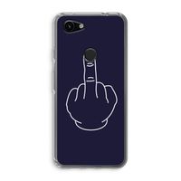 F**k U: Google Pixel 3a Transparant Hoesje