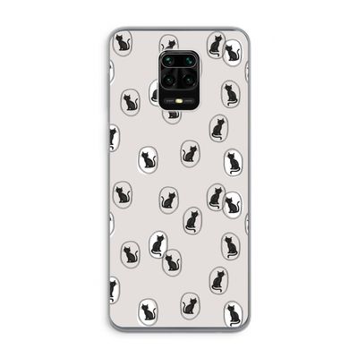 Miauw: Xiaomi Redmi Note 9 Pro Transparant Hoesje