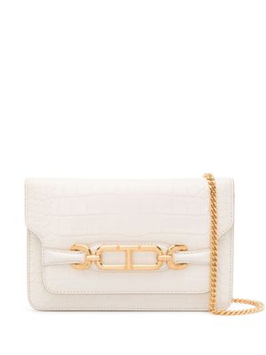 TOM FORD petit sac à bandoulière Whitney en cuir - Blanc TOM FORD petit sac à bandoulière Whitney en cuir - Blanc