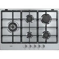 Whirlpool TGML 761 IX NL Gas inbouwkookplaat Grijs